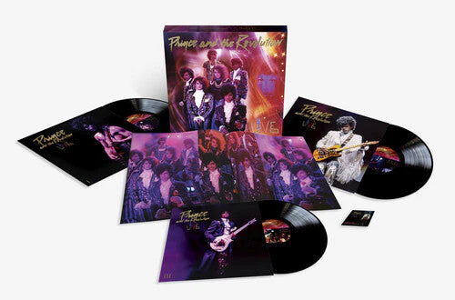 PRINCE 'PRINCE AND THE REVOLUTION LIVE' 3LP