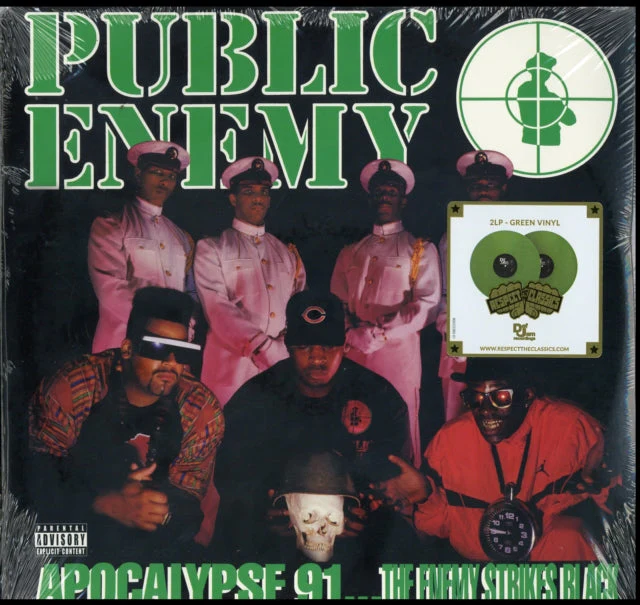 PUBLIC ENEMY APOCALYPSE 91: THE ENEMY STRIKES BLACK' 2LP - GREEN - Image 2