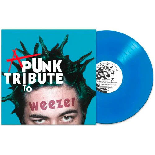 PUNK TRIBUTE TO WEEZER LP (Blue Vinyl, Featuring Angry Samoans, The Vibrators, Sidekick, and More) - Image 2