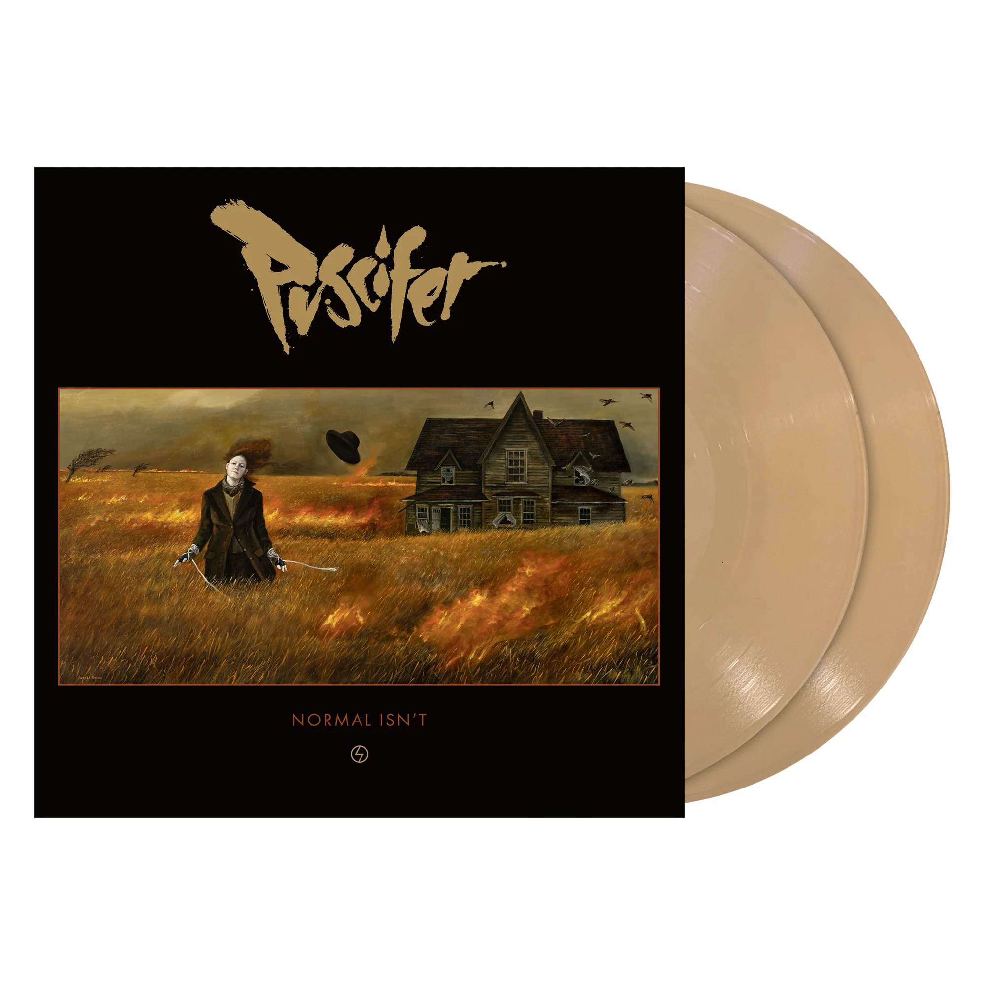 PUSCIFER ‘NORMAL ISN’T’ 2LP - EXCLUSIVE - LTD. 500 - TAN