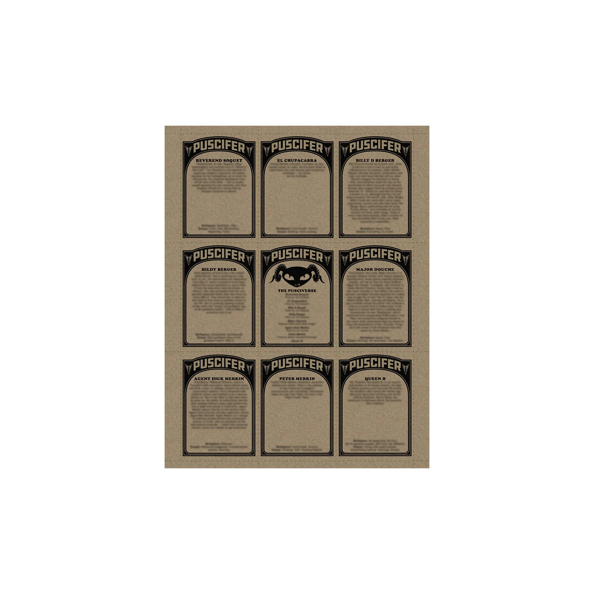 PUSCIFER x Revolver Special Collector's Edition Magazine w/ 'Global Probing, Live from Prescott' 2LP - COKE BOTTLE CLEAR/BLACK/SMOKE - Image 4