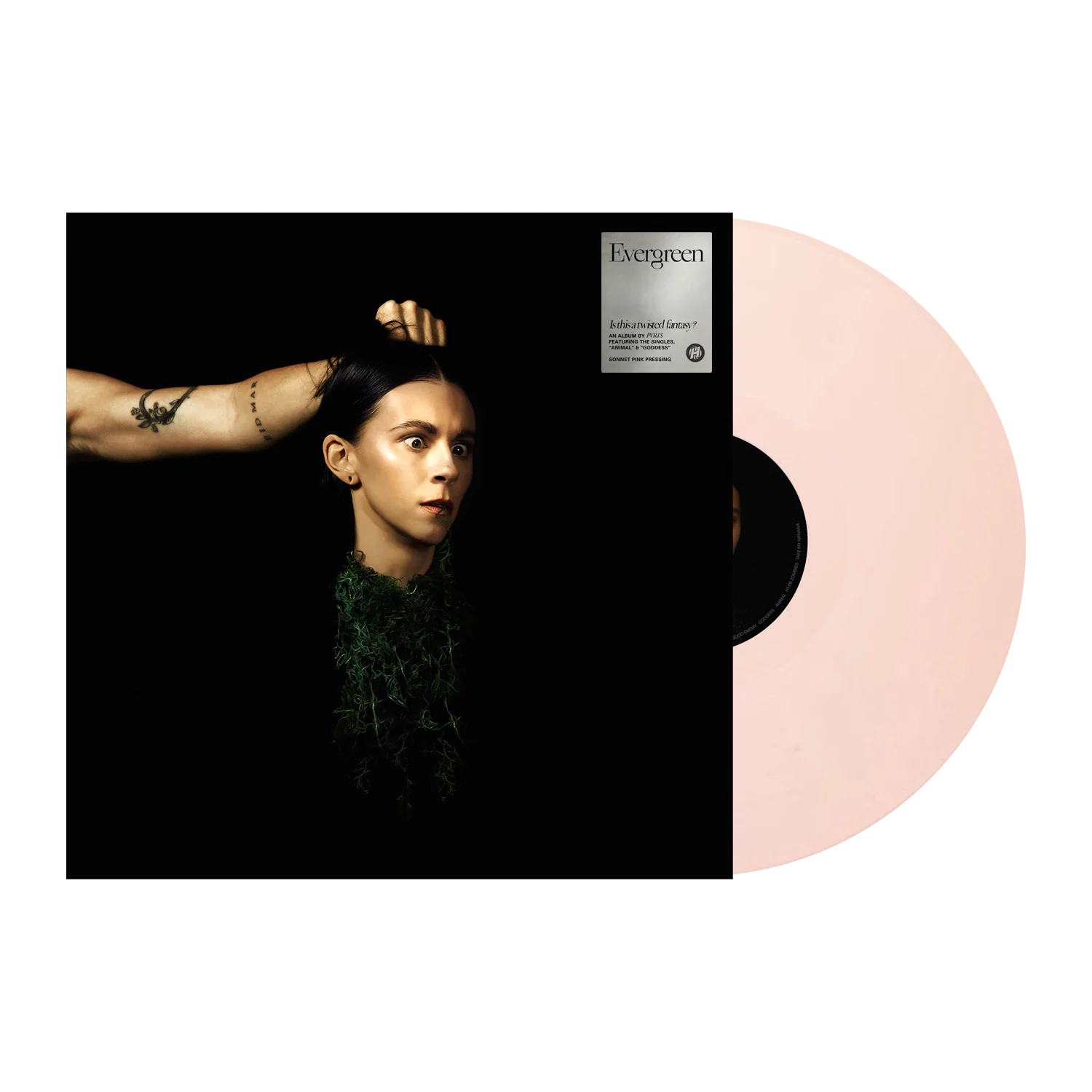 PVRIS ‘EVERGREEN’ LP - EXCLUSIVE - LTD. 500 - SONNET PINK