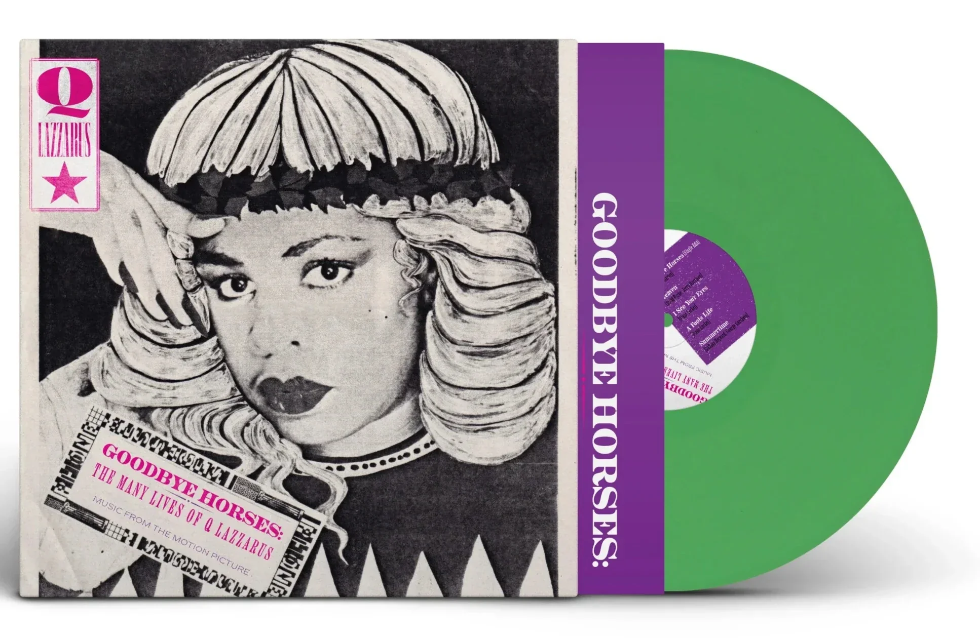 Q LAZZARUS GOODBYE HORSES: THE MANY LIVES OF Q LAZZARUS LP - SUMMERTIME GREEN