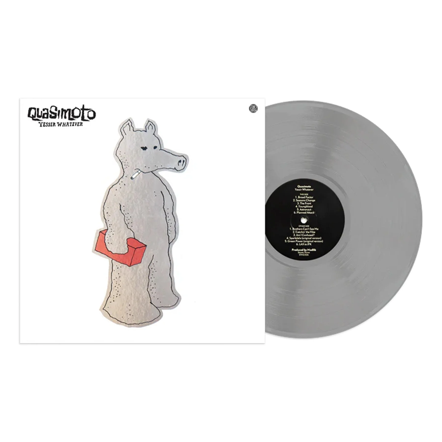 QUASIMOTO 'YESSIR WHATEVER' LP - SILVER