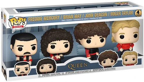 QUEEN RADIO GAGA 4 PACK SET FUNKO POP! ROCKS FIGURE - Image 2
