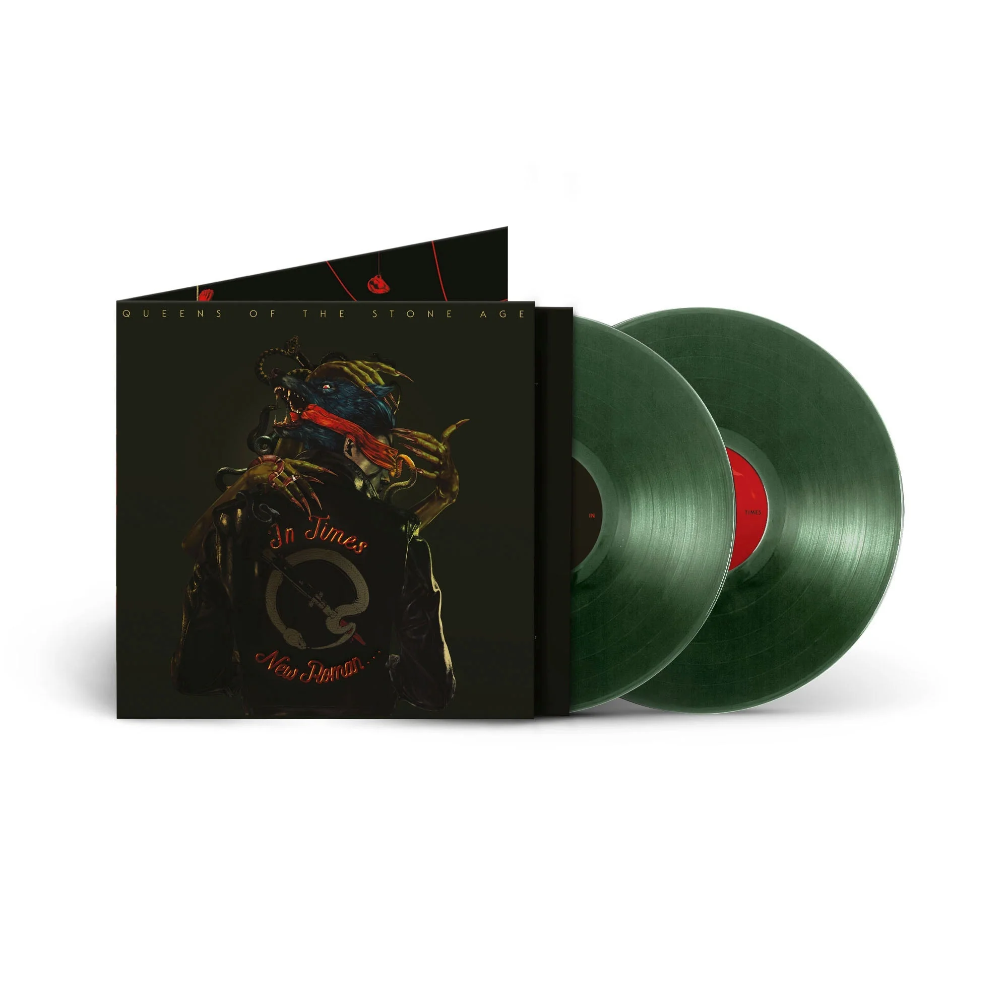 QUEENS OF THE STONE AGE 'IN TIMES NEW ROMAN...' 2LP - GREEN