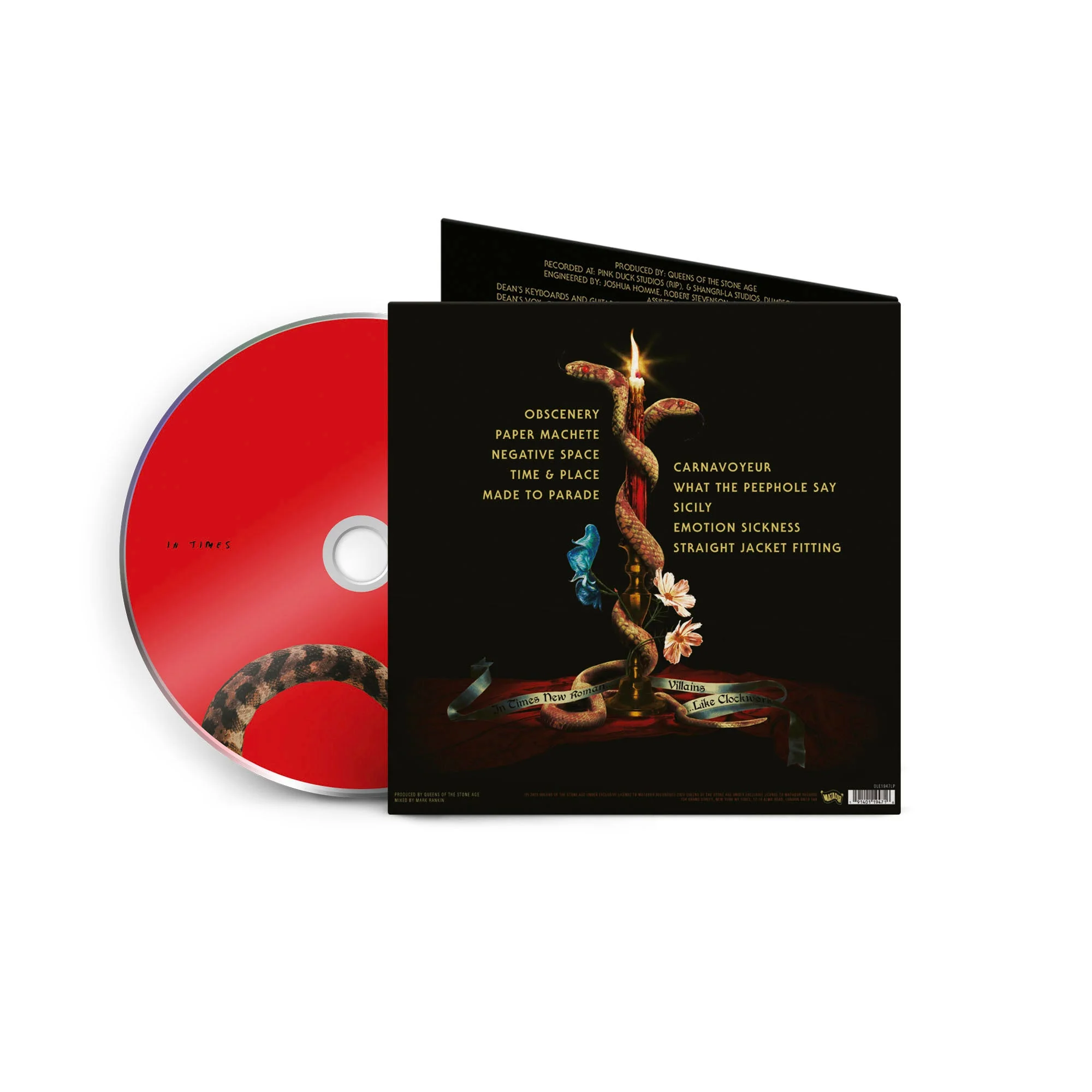 QUEENS OF THE STONE AGE 'IN TIMES NEW ROMAN...' CD - Image 2