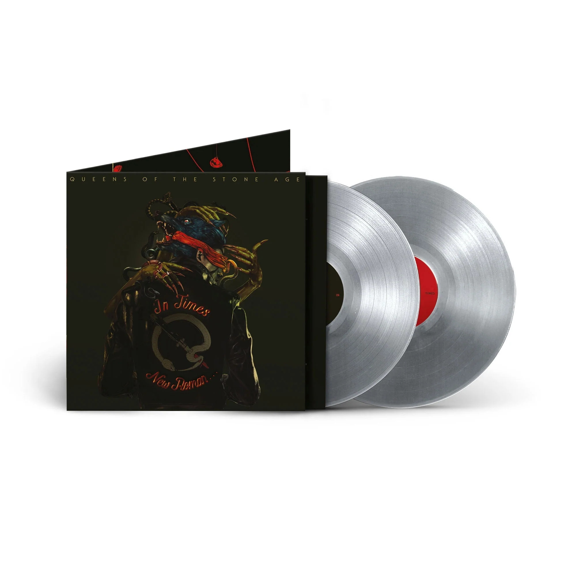 QUEENS OF THE STONE AGE 'IN TIMES NEW ROMAN...' 2LP - SILVER