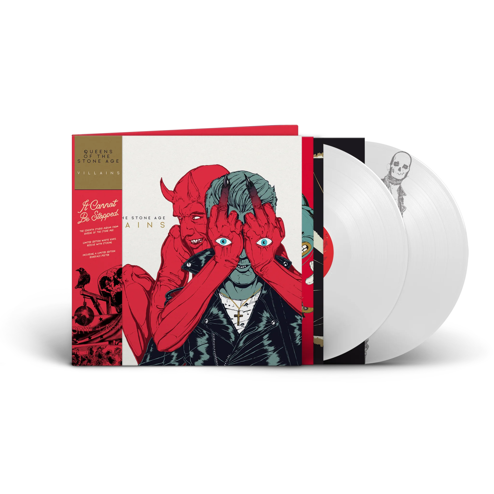 QUEENS OF THE STONE AGE 'VILLAINS' 2LP - OPAQUE WHITE