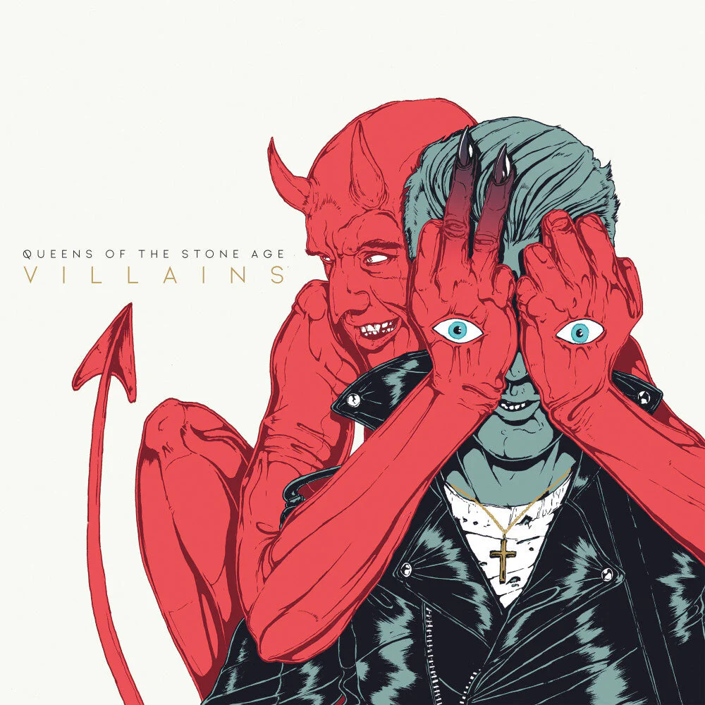 QUEENS OF THE STONE AGE 'VILLAINS' 2LP - OPAQUE WHITE - Image 2