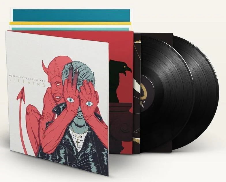 QUEENS OF THE STONE AGE 'VILLAINS' DELUXE 2LP