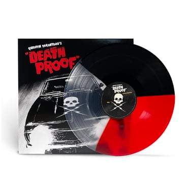 QUENTIN TARANTINO'S DEATH PROOF SOUNDTRACK LP - RED/CLEAR/BLACK - Image 2