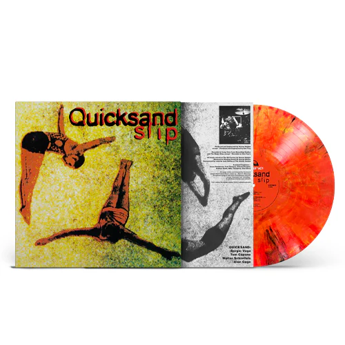 QUICKSAND ‘SLIP’ 30TH ANNIVERSARY LP - EXCLUSIVE - LTD. 1000 - RED/BLACK/YELLOW/MARBLE - Image 2