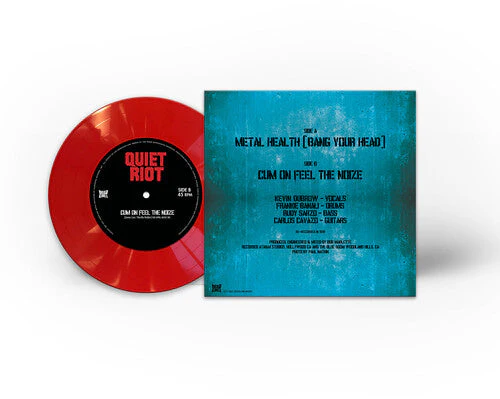 QUIET RIOT 'METAL HEALTH (BANG YOUR HEAD)' 7" EP - RED - Image 2