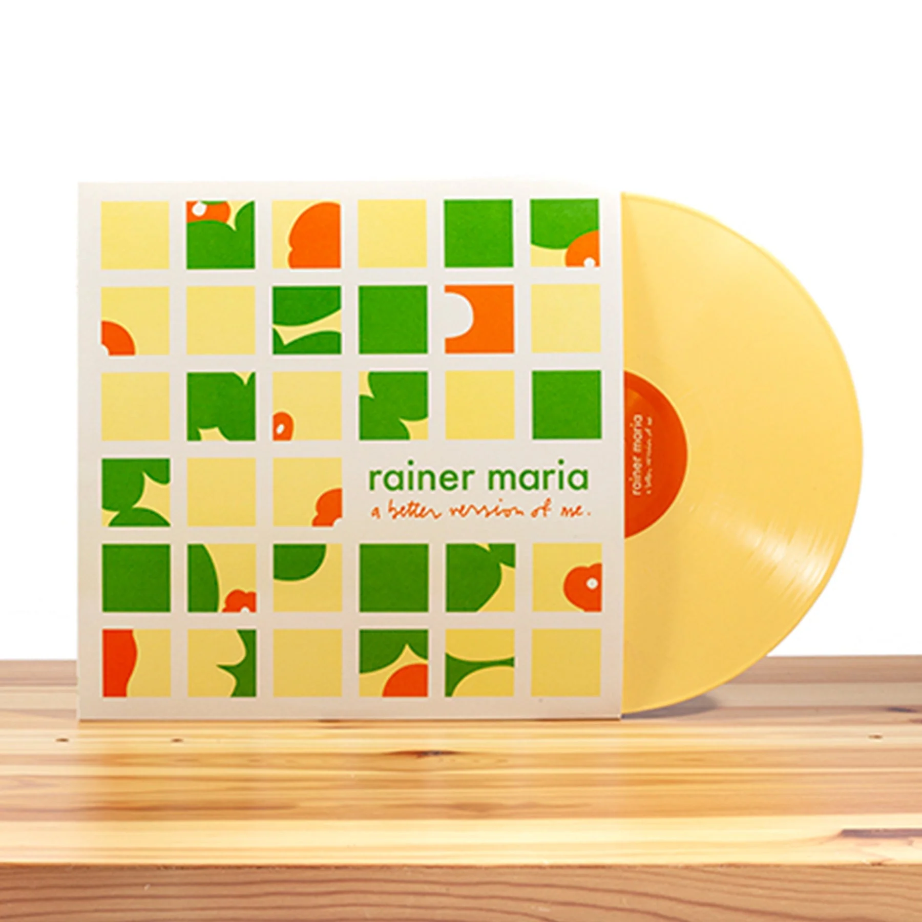 RAINER MARIA 'A BETTER VERSION OF ME' LP - YELLOW
