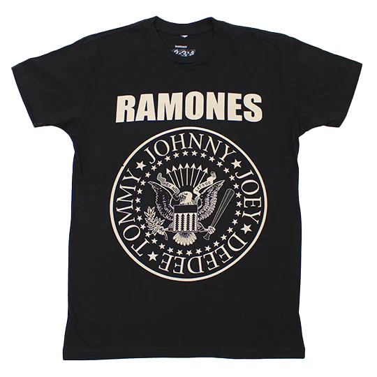 RAMONES 'SEAL LOGO' T-SHIRT