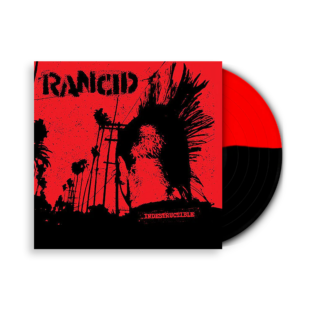 RANCID ‘INDESTRUCTIBLE’ LP - EXCLUSIVE - LTD. 300 - RED/BLACK