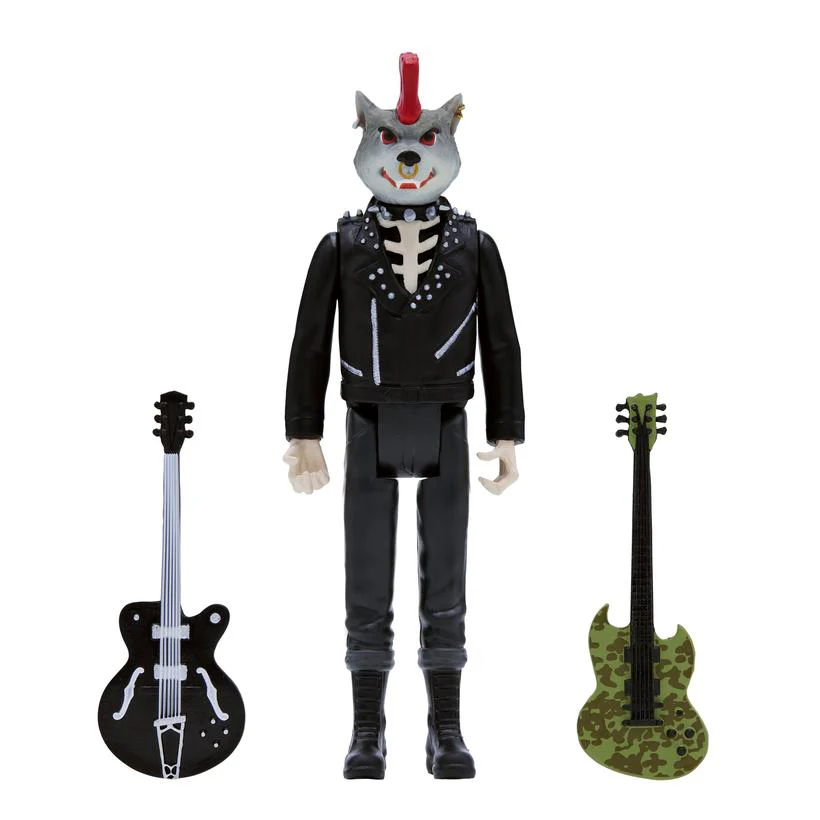 RANCID REACTION FIGURE WAVE 3 'SKELETIM' WOLF HEAD - Image 2