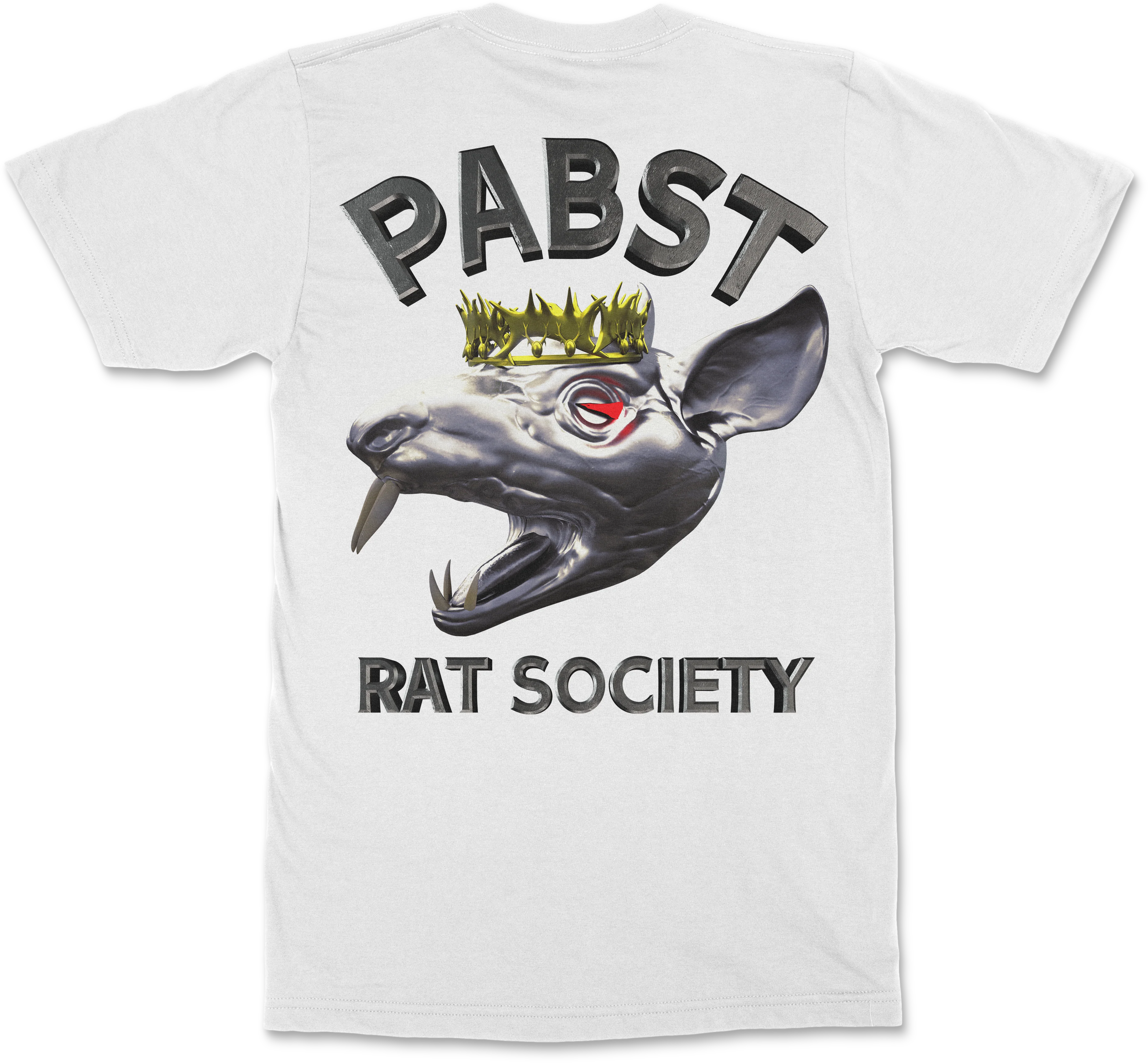 RAT SOCIETY T-SHIRT (WHITE)