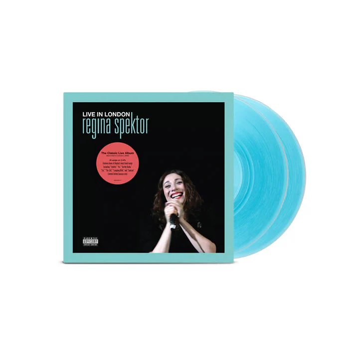 REGINA SPEKTOR 'LIVE IN LONDON' 2LP - CURACAO BLUE