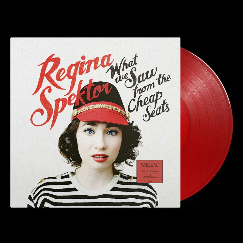 REGINA SPEKTOR 'WHAT WE SAW FROM THE CHEAP SEATS' LP - TRANSLUCENT RED