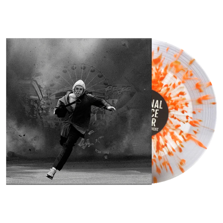 REGIONAL JUSTICE CENTER 'CRIME AND PUNISHMENT' LP - CLEAR/ORANGE/SPLATTER