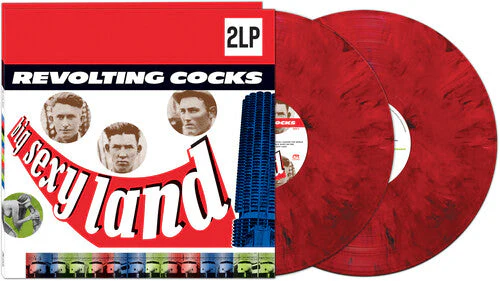 REVOLTING COCKS 'BIG SEXY LAND' 2LP - RED MARBLE