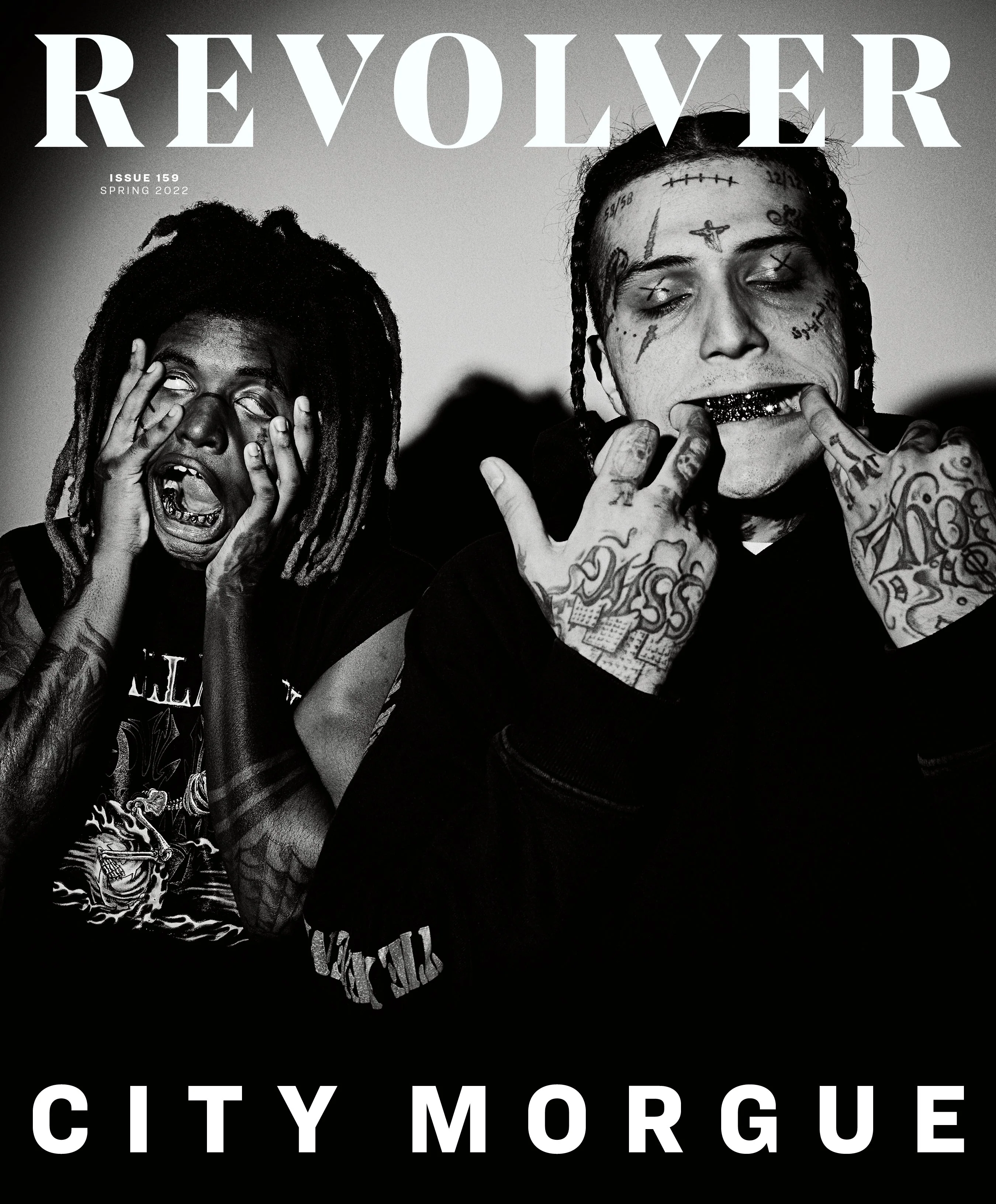 REVOLVER & INKED x CITY MORGUE "AS GOOD AS DEAD" BUNDLE W/ DOUBLE MAGAZINE SLIPCASE + LP + HOODIE - EXCLUSIVE - LTD. 100 - Image 5