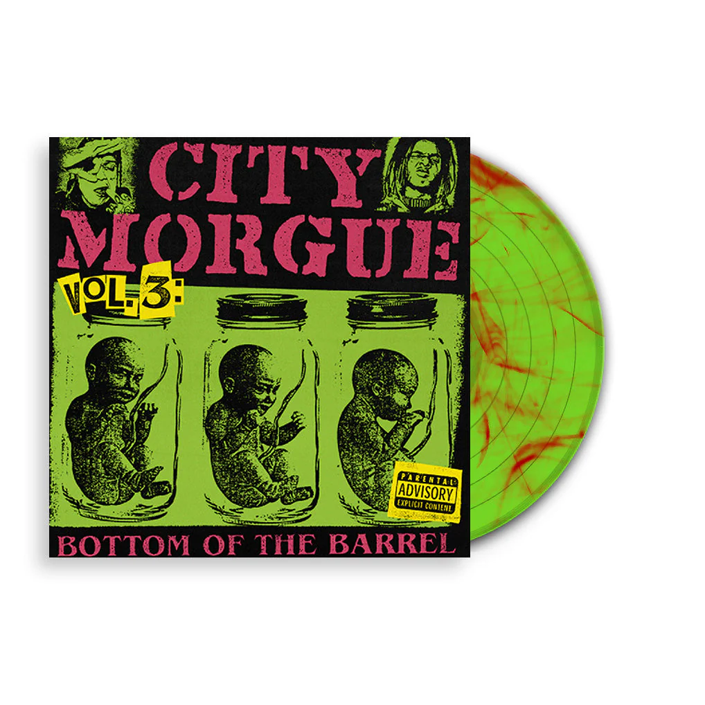 REVOLVER & INKED x CITY MORGUE "BOTTOM OF THE BARREL" BUNDLE W/ DOUBLE MAGAZINE SLIPCASE + LP + HOODIE - LTD. 100 - Image 2