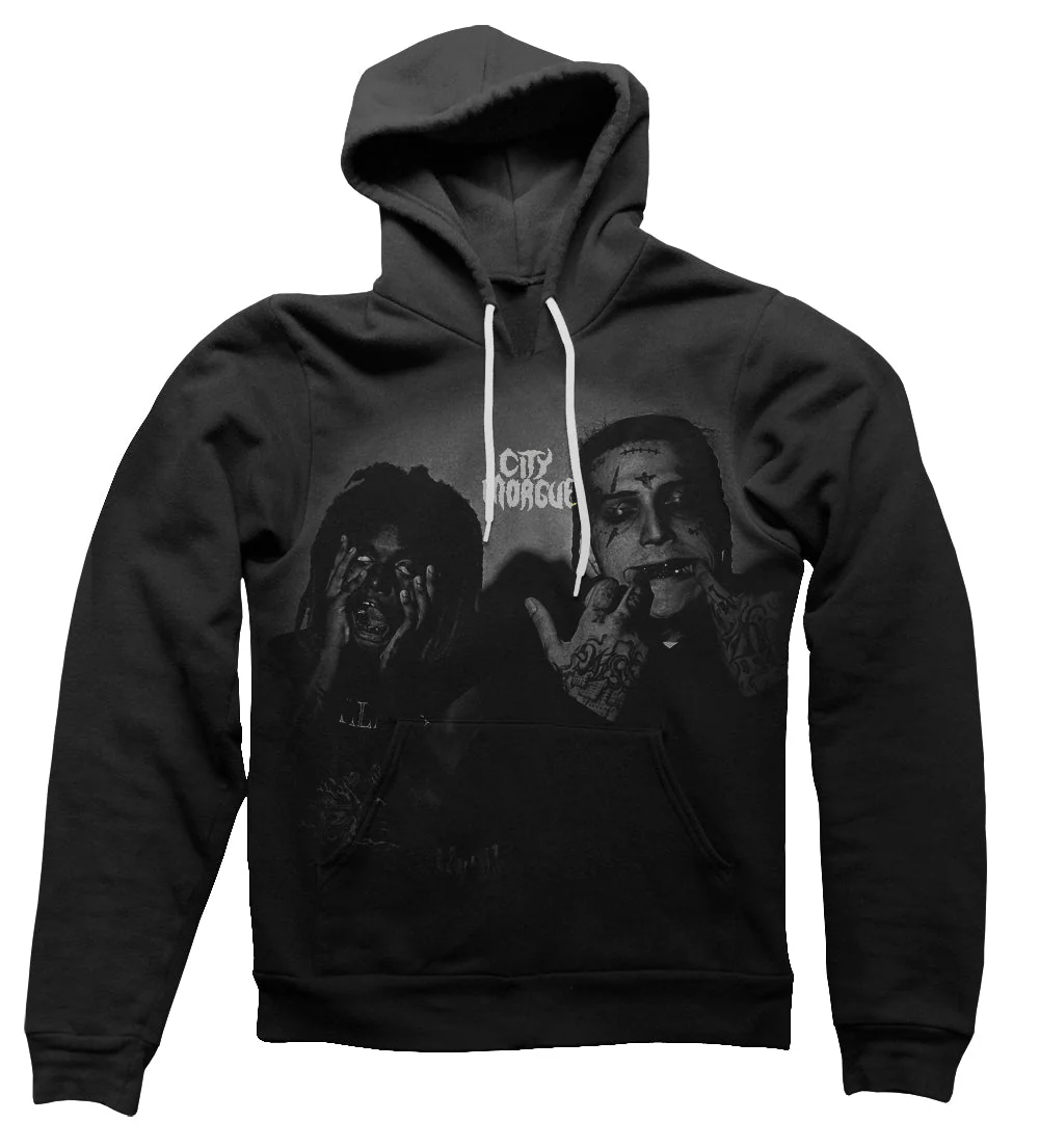 REVOLVER & INKED x CITY MORGUE "BOTTOM OF THE BARREL" BUNDLE W/ DOUBLE MAGAZINE SLIPCASE + LP + HOODIE - LTD. 100 - Image 3