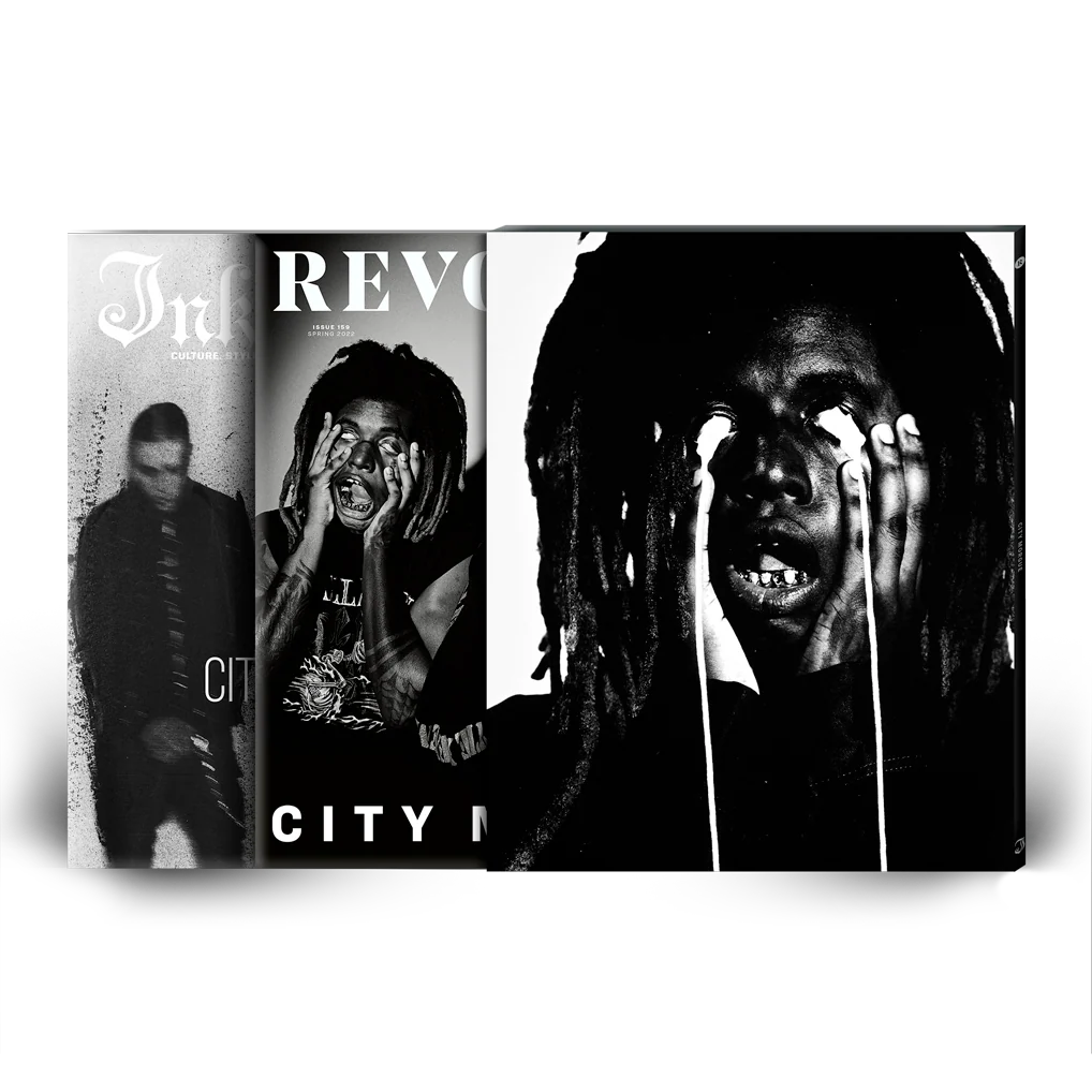 REVOLVER & INKED x CITY MORGUE "HELL OR HIGHWATER" BUNDLE W/ DOUBLE MAGAZINE SLIPCASE + LP + HOODIE - LTD. 100 - Image 4