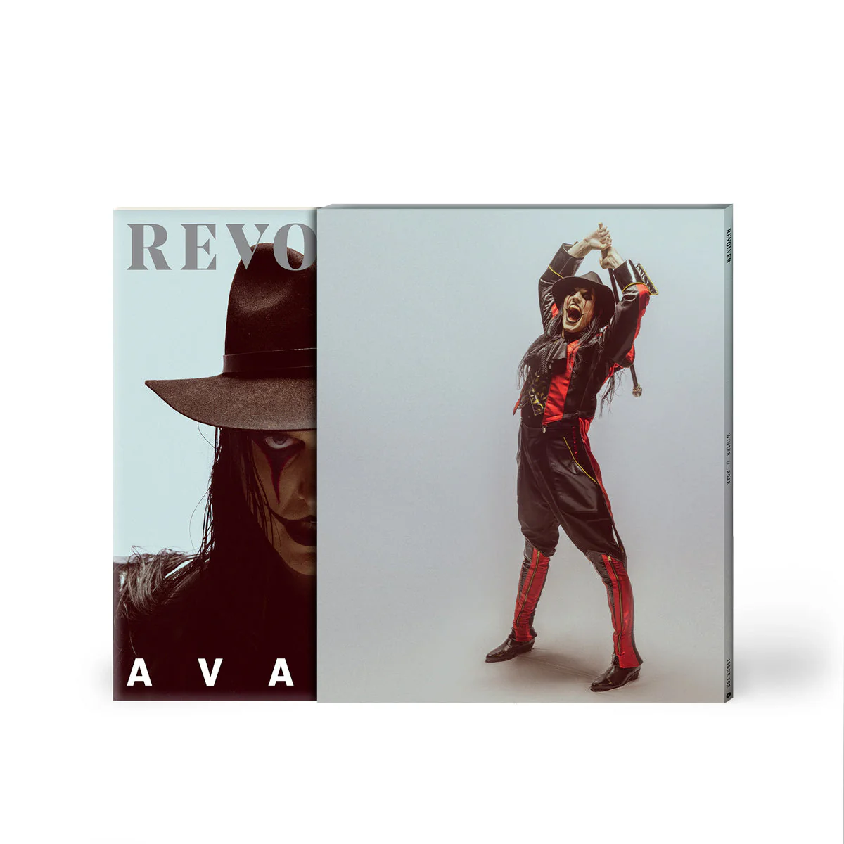 REVOLVER x AVATAR COLECTOR’S BUNDLE – 2022 WINTER ISSUE IN NUMBERED SLIPCASE  W/ ‘DANCE DEVIL DANCE’ LP - EXCLUSIVE  - CLEAR/OPAQUE RED/SPLATTER - Image 3