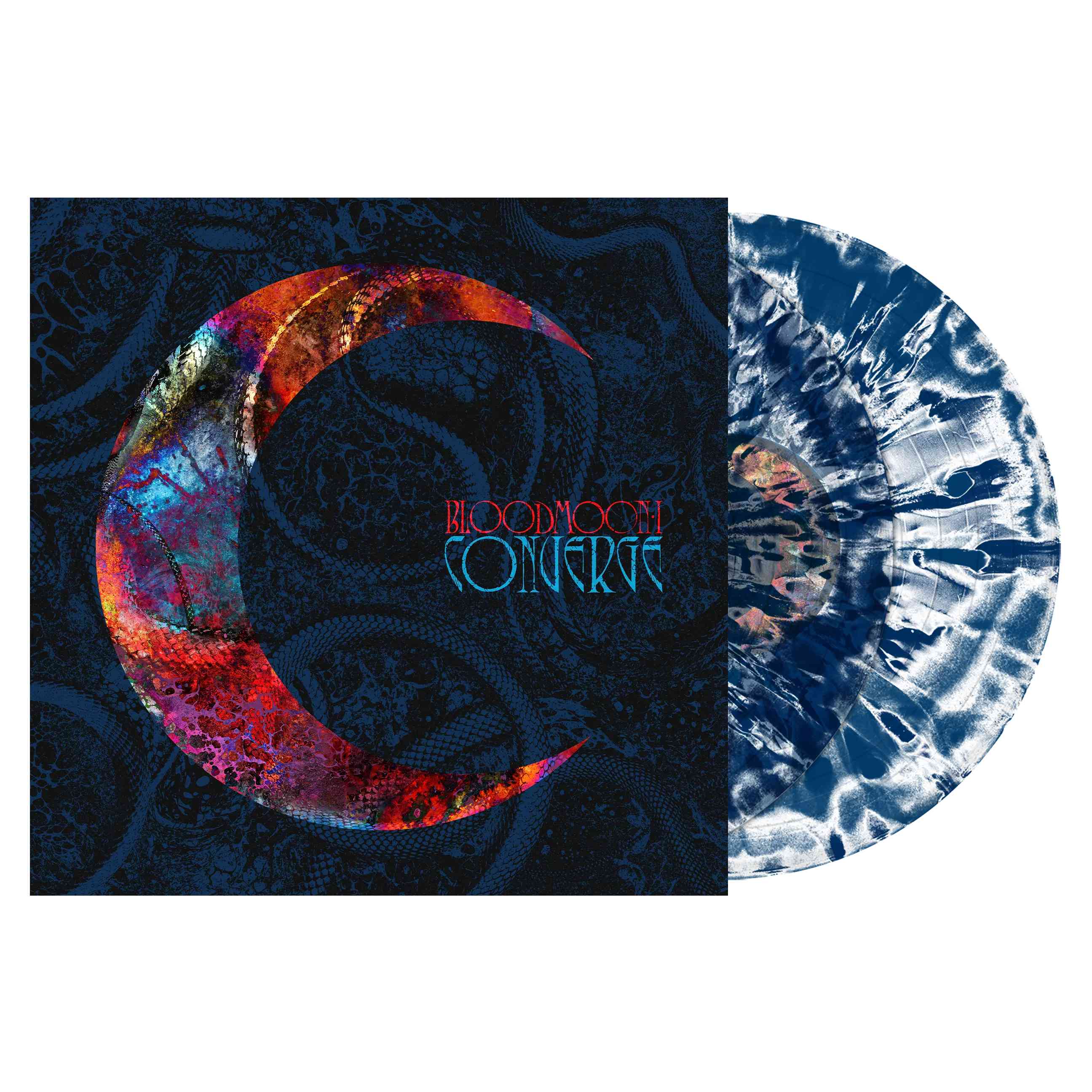 REVOLVER x CONVERGE WINTER 2021 ISSUE HAND-NUMBERED SLIPCASE 2LP - EXCLUSIVE - LTD. 200 - BLOODMOON/CLEAR NAVY CLOUDY - Image 5