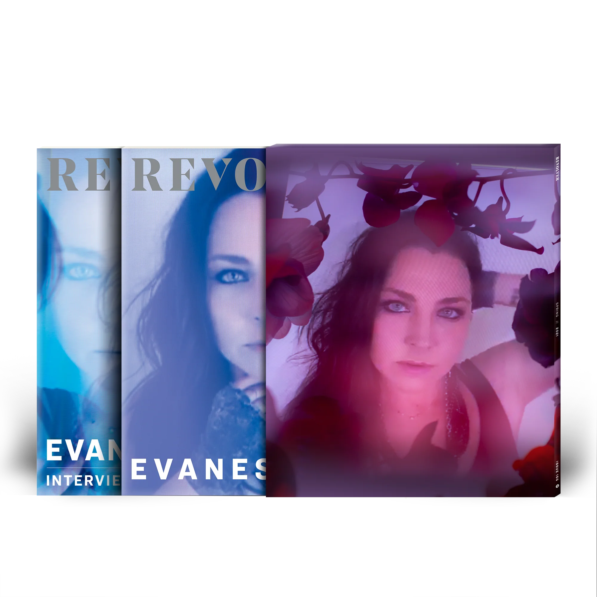 REVOLVER x EVANESCENCE SPRING 2021 ISSUE SLIPCASE & ALTERNATIVE COVER T-SHIRT BUNDLE - ONLY 250 AVAILABLE - Image 2