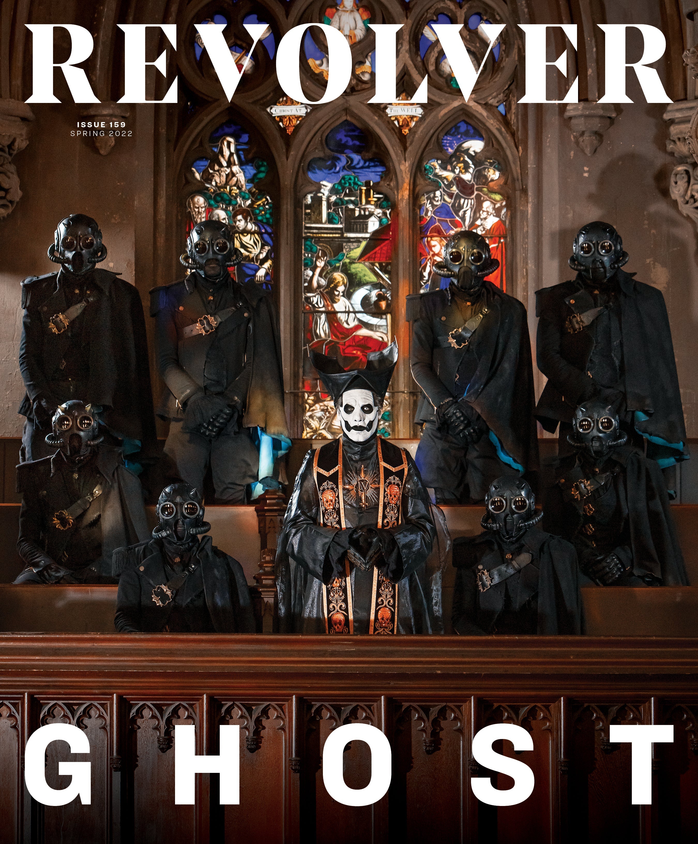 REVOLVER x GHOST SPRING 2022 ISSUE HAND-NUMBERED SILKSCREENED SLIPCOVER + 'IMPERA' MAGENTA LP & EXCLUSIVE T-SHIRT - LTD. 500 - Image 5