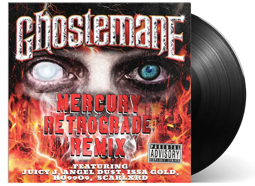 REVOLVER WINTER 2020 ISSUE SLIPCASE & FEATURING GHOSTEMANE  "MERCURY RETROGRADE" REMIX 12" - EXCLUSIVE - LTD. 333 - Image 5
