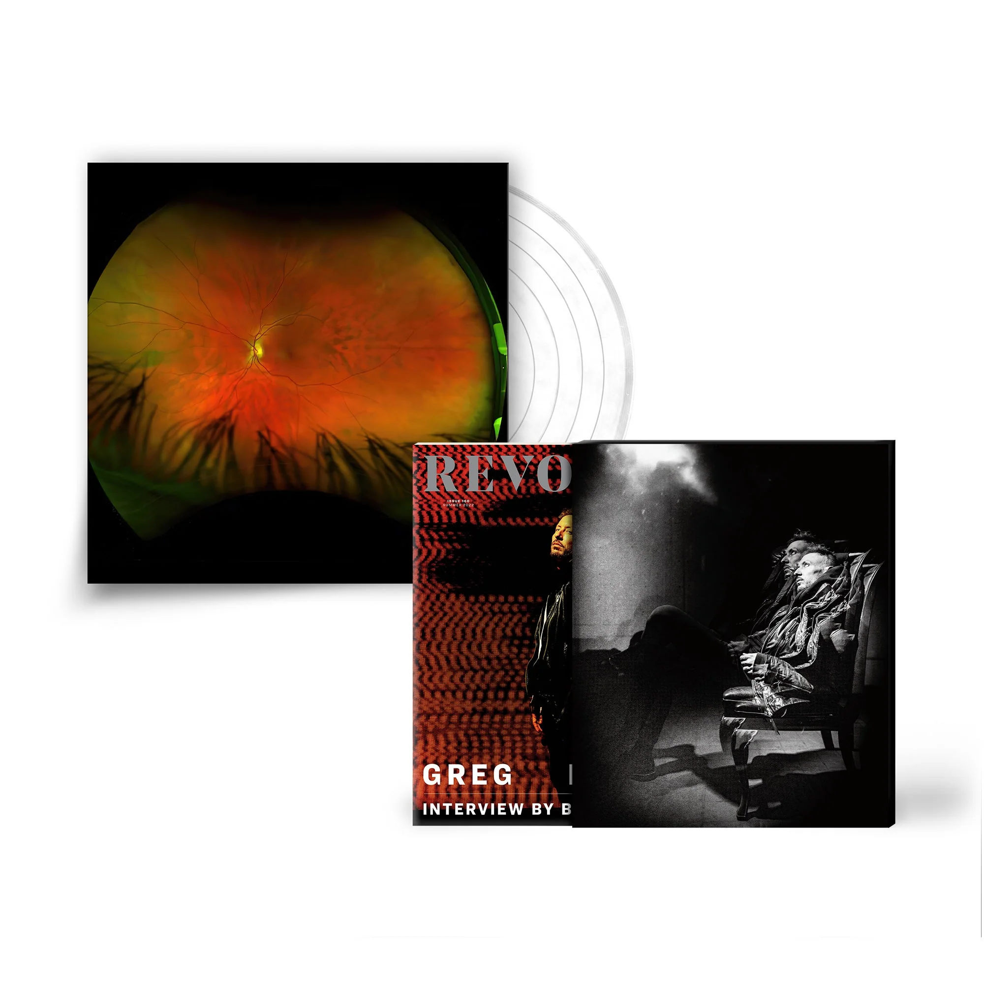 GREG PUCIATO BUNDLE: LIMITED 'MIRRORCELL' CLEAR VINYL 2LP & REVOLVER MAG IN HAND-NUMBERED SLIPCASE - ONLY 200 AVAILABLE - Image 2
