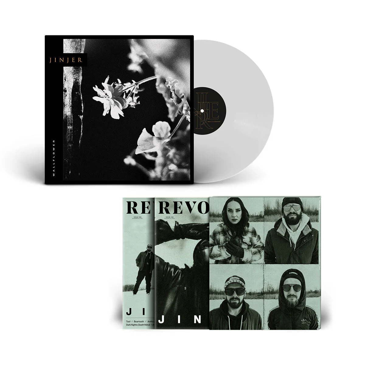 REVOLVER x JINJER SUMMER 2021 ISSUE DOUBLE SLIPCASE & EXCLUSIVE 'WALLFLOWER' LP BUNDLE – EXCLUSIVE - LTD. 250 - Image 2