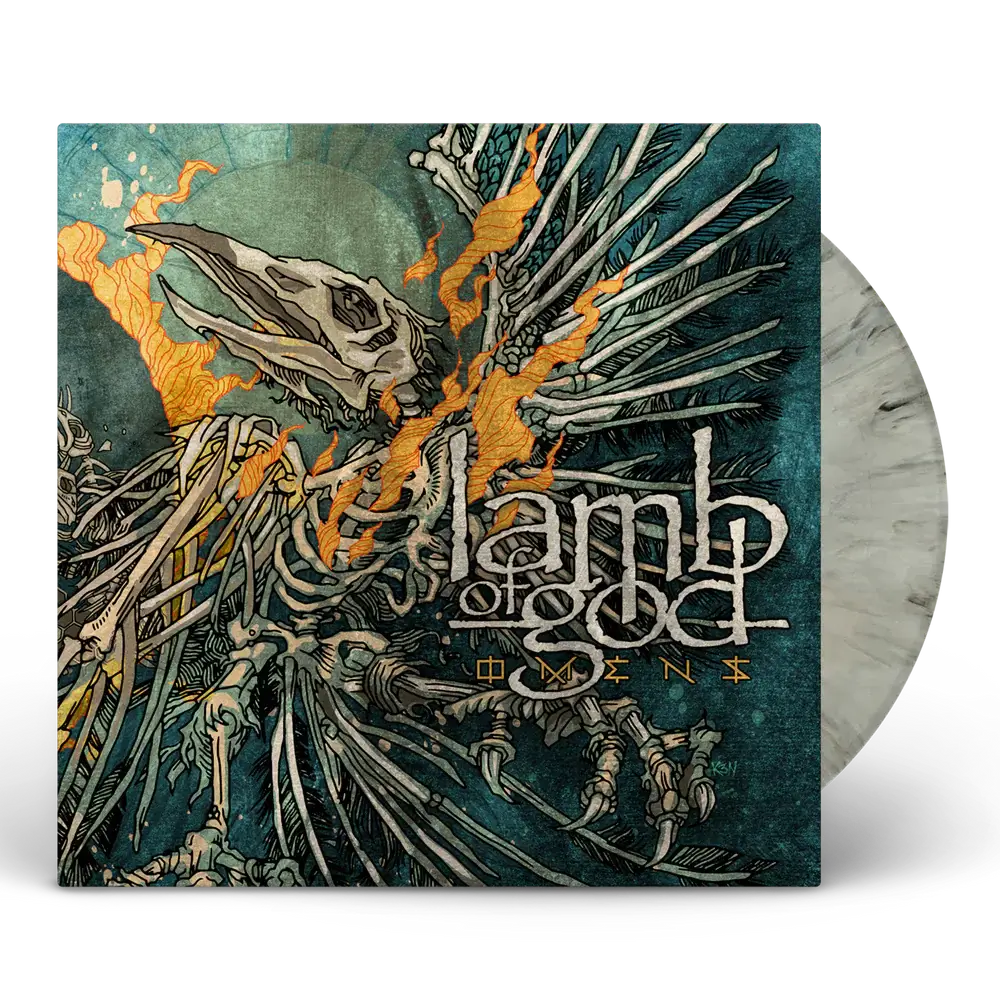 REVOLVER x LAMB OF GOD "OMENS BUNDLE" ALT COVER + SLIPCASE W/ EXCLUSIVE OMENS' CD + LP & T-SHIRT – ONLY 50 AVAILABLE - Image 6