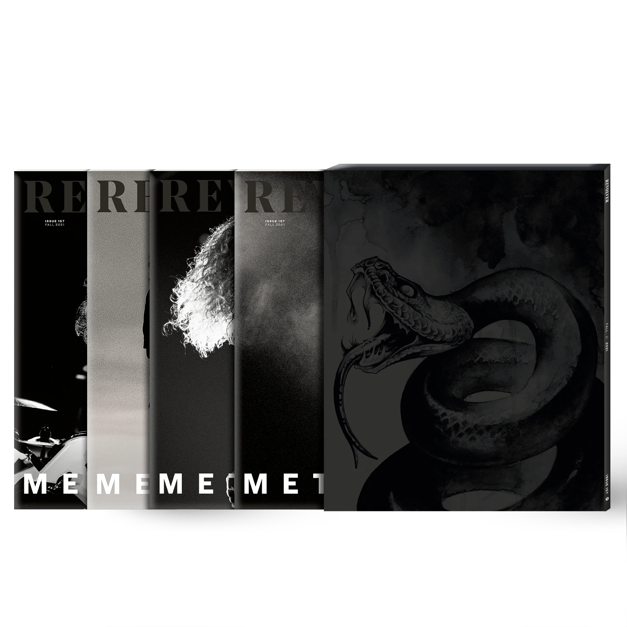 REVOLVER x METALLICA FALL 2021 ISSUE HAND-NUMBERED SLIPCASE WITH ERIC WOLFE SAHLSTEN SCREEN PRINT - EXCLUSIVE - LTD. 200 - Image 2
