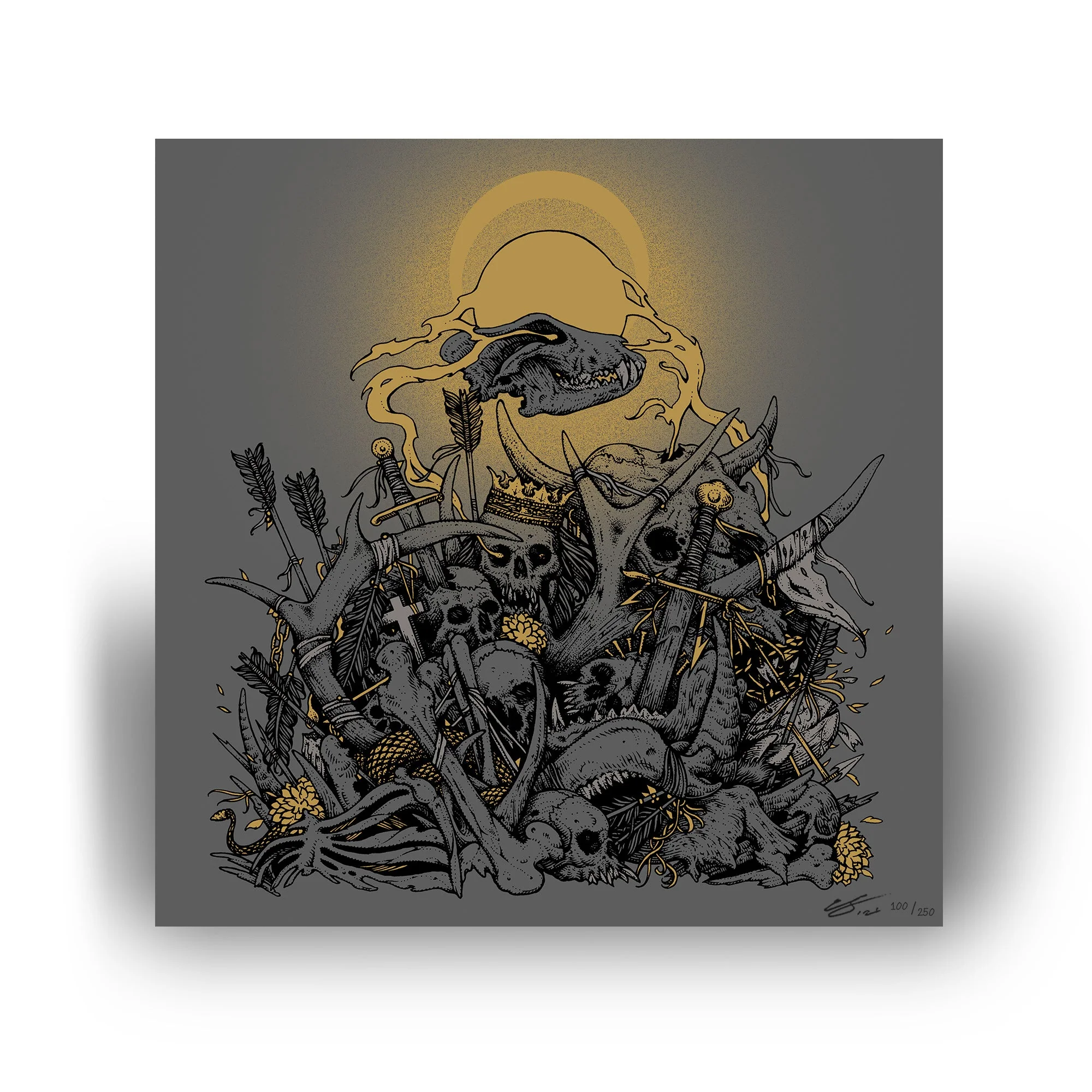 REVOLVER x METALLICA FALL 2021 ISSUE HAND-NUMBERED SLIPCASE WITH ERIC WOLFE SAHLSTEN SCREEN PRINT - EXCLUSIVE - LTD. 200 - Image 4