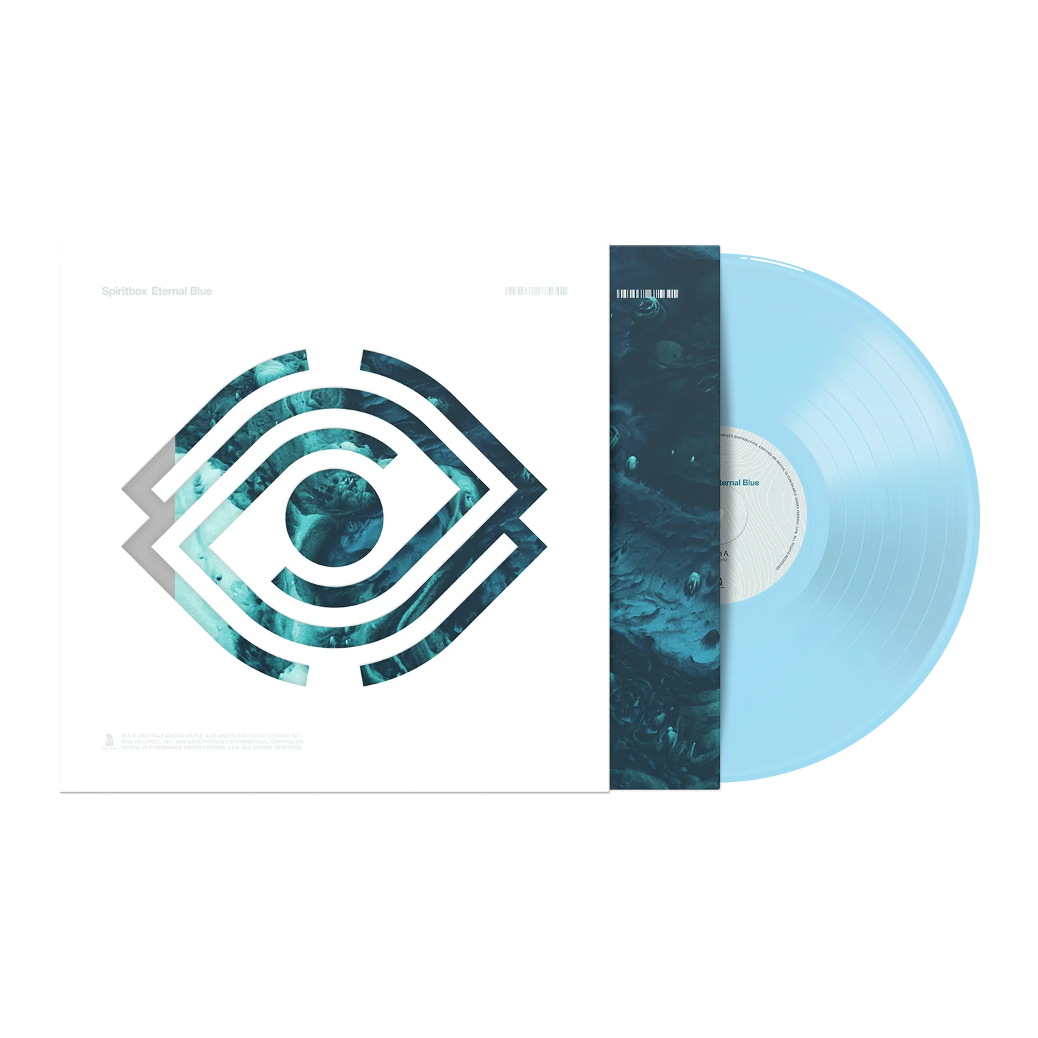 SPIRITBOX x REVOLVER BUNDLE – 2023 SPRING ISSUE IN NUMBERED SLIPCASE W/ SPIRITBOX 'ETERNAL BLUE' (Limited Edition – Only 1000 made, Baby Blue Vinyl) - Image 3