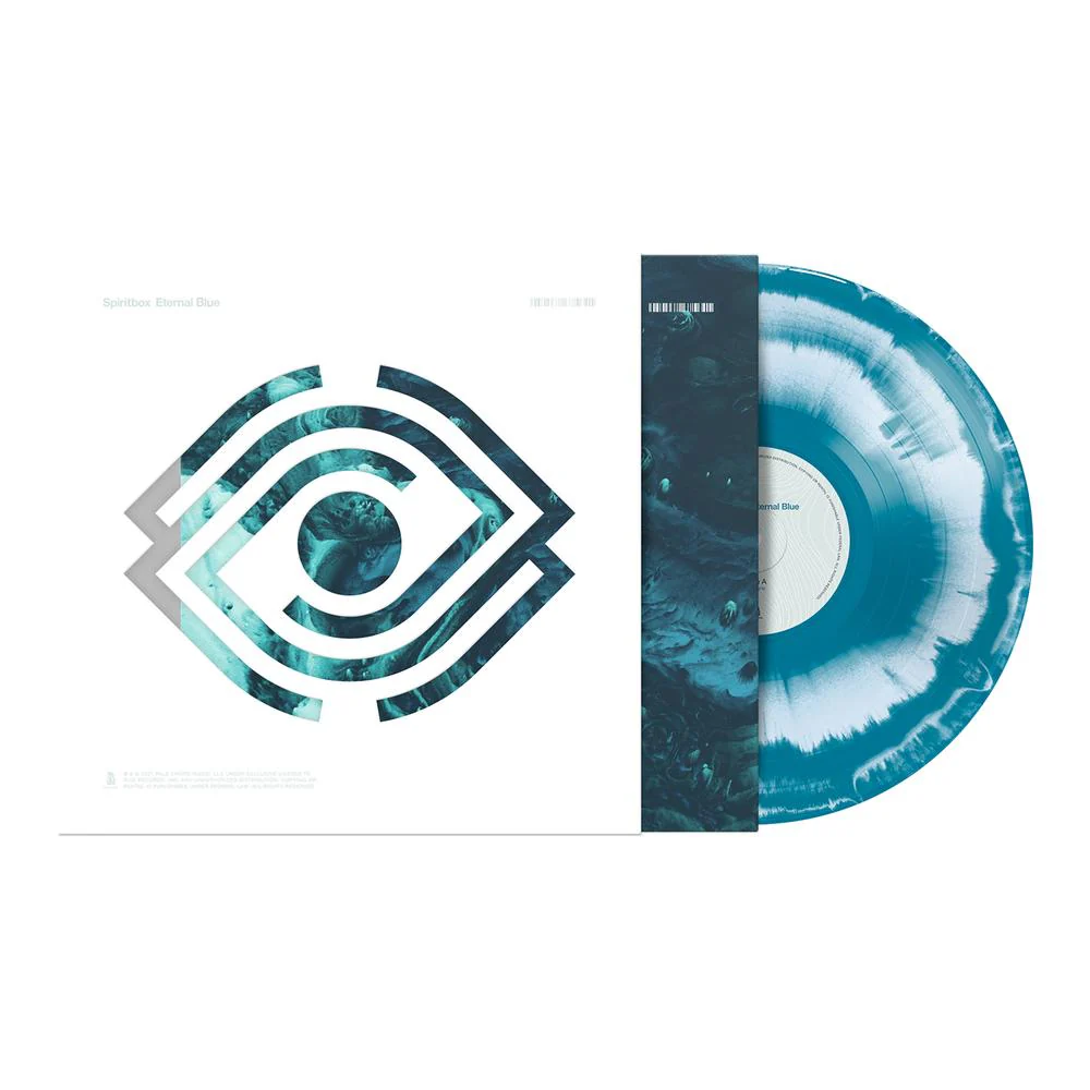 REVOLVER x SPIRITBOX FALL 2021 ISSUE HAND-NUMBERED SLIPCASE WITH 'ETERNAL BLUE' LP - EXCLUSIVE - LTD. 100 - BLUE SMUSH - Image 3