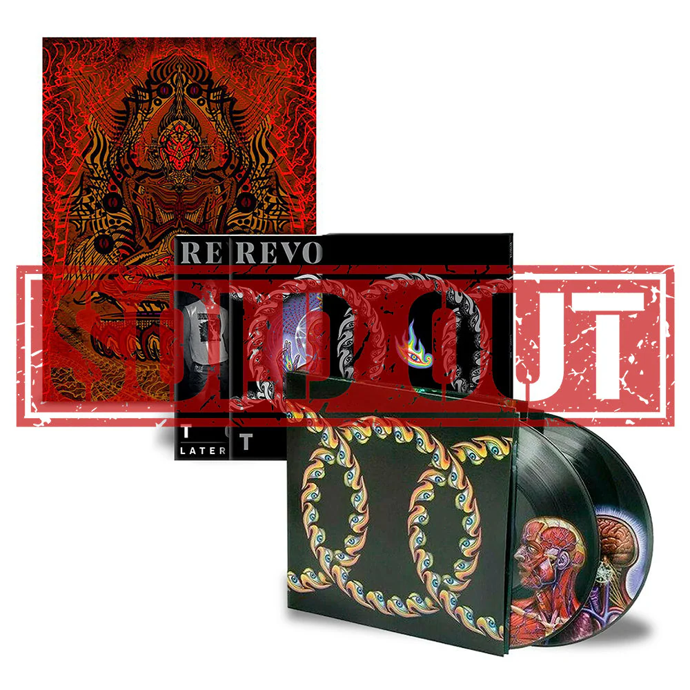 REVOLVER x TOOL SUMMER 2021 ISSUE DOUBLE SLIPCASE, 'LATERALUS' 2LP + PRINT BUNDLE - EXCLUSIVE - LTD. 233 - PICTURE DISC