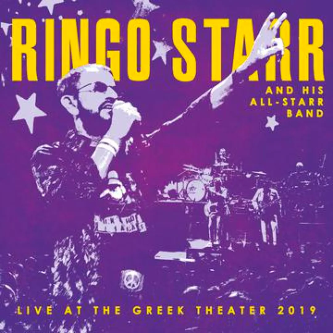 RINGO STARR 'LIVE AT THE GREEK THEATER 2019' 2LP - CANARY/ORCHID