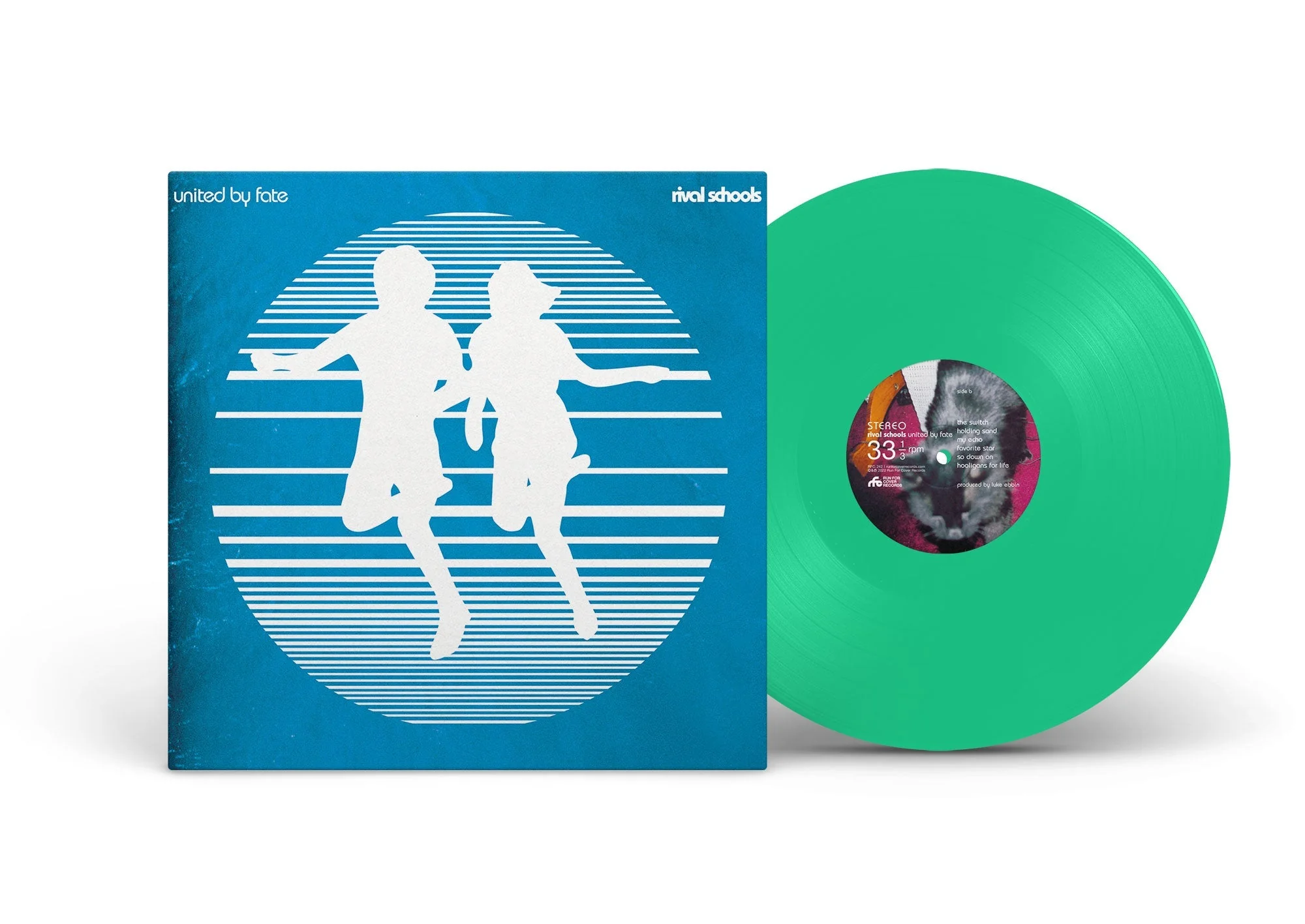 RIVAL SCHOOLS ‘UNITED BY FATE’ LP - EXCLUSIVE - LTD. 500 - TEAL