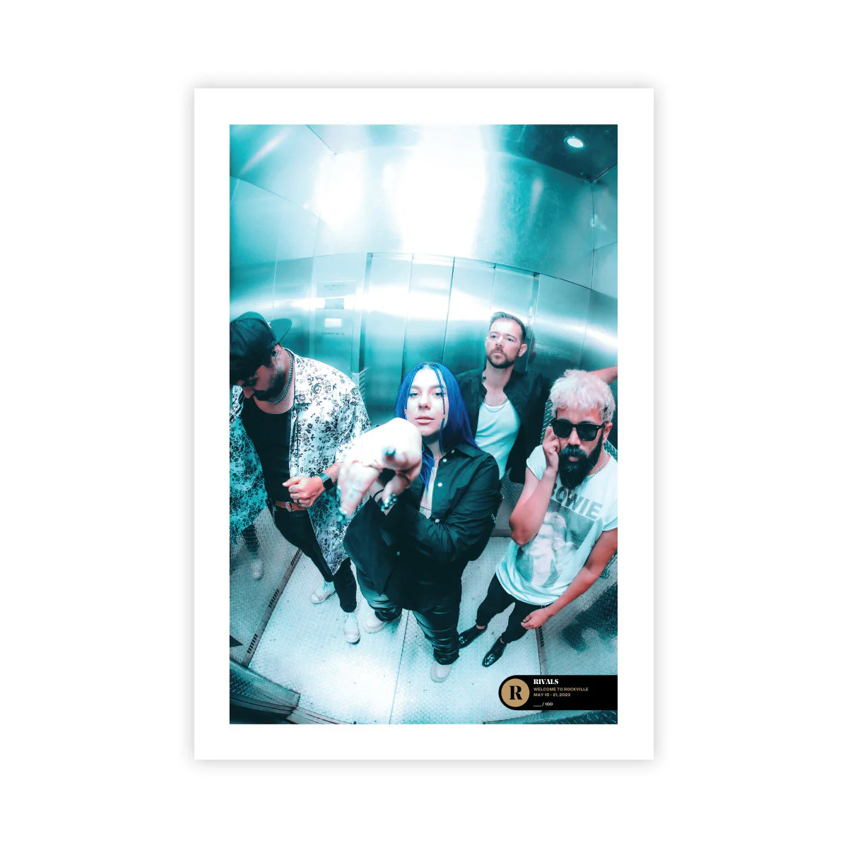 RIVALS X WELCOME TO ROCKVILLE 2023 SIGNED POSTER - EXCLUSIVE - LTD. - Image 2