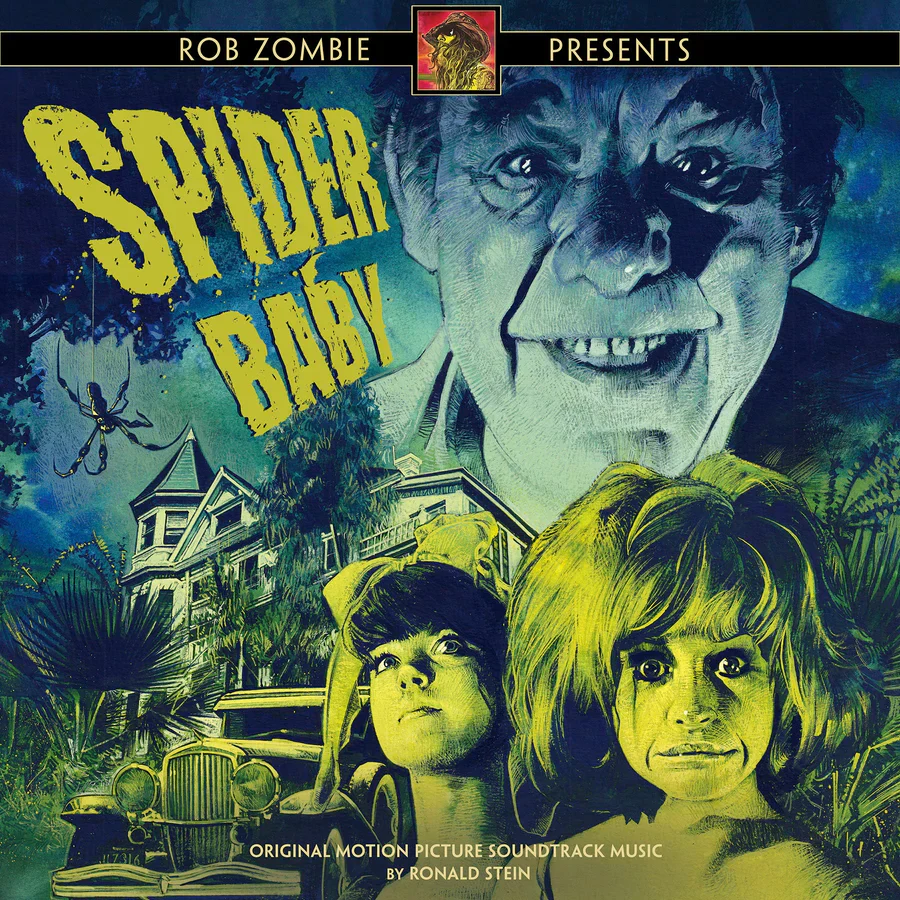 ROB ZOMBIE PRESENTS 'SPIDER BABY' ORIGINAL SOUNDTRACK 2LP - BLUE/GREEN/MARBLE - Image 3