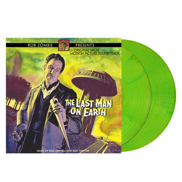 ROB ZOMBIE PRESENTS THE LAST MAN ON EARTH SOUNDTRACK 2LP - NEON GREEN/BLUE SMOKE - Image 3