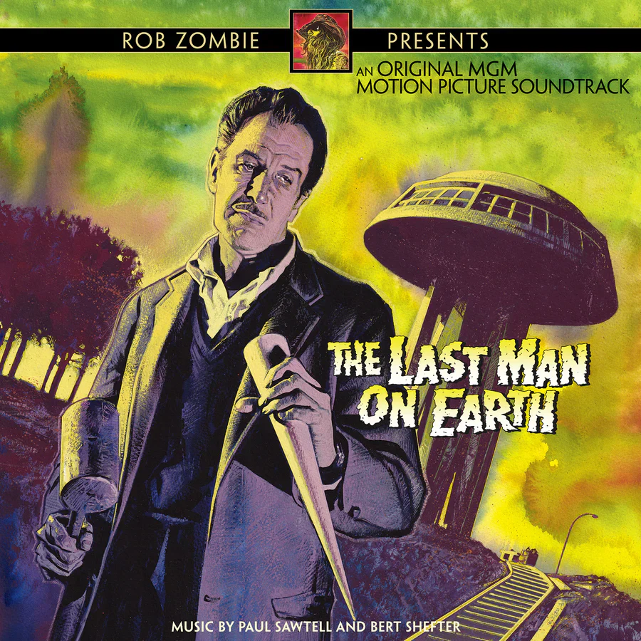 ROB ZOMBIE PRESENTS THE LAST MAN ON EARTH SOUNDTRACK 2LP - NEON GREEN/BLUE SMOKE - Image 4